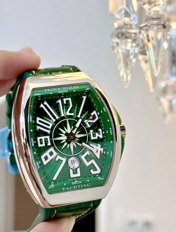 Franck Muller Vanguard Yachting Green Watch